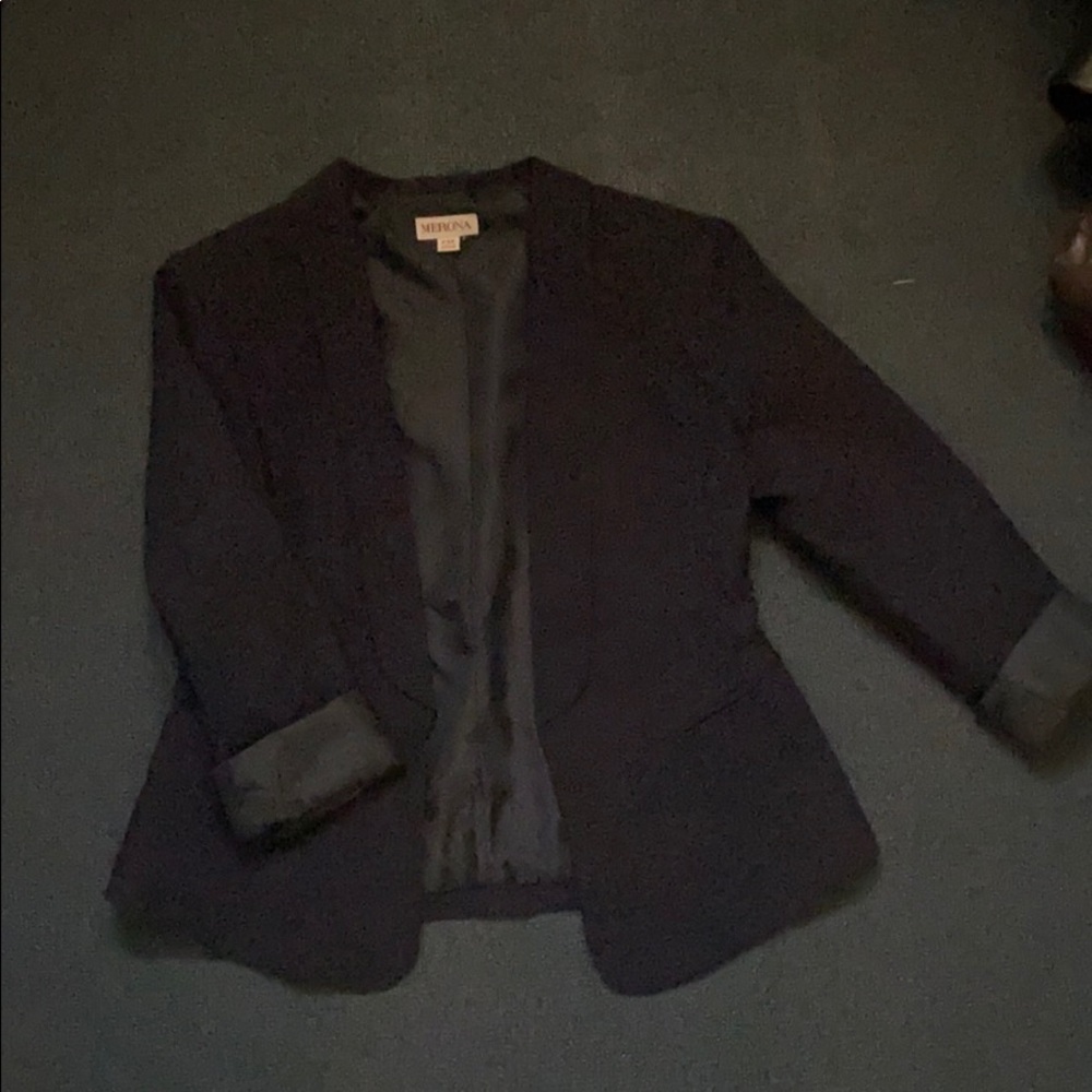 Navy blue blazer